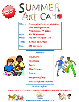 Summer Art Camp Flyer 4.0